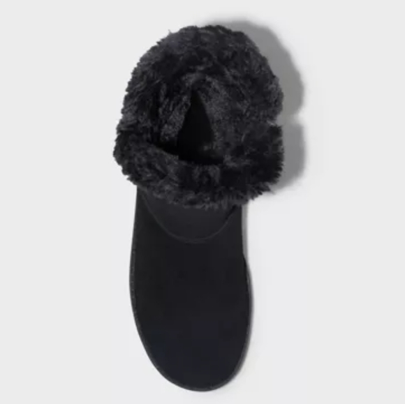 Women's Cat Mid Shearling Style Boots - Universal Thread - Picture 3 of 6